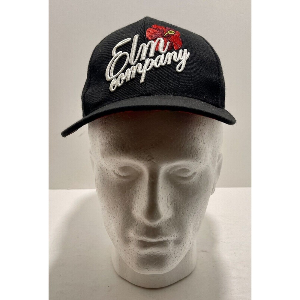 Original Elm Company Ball Cap Black Sz 7 1/4 NWOT - Picture 3 of 8